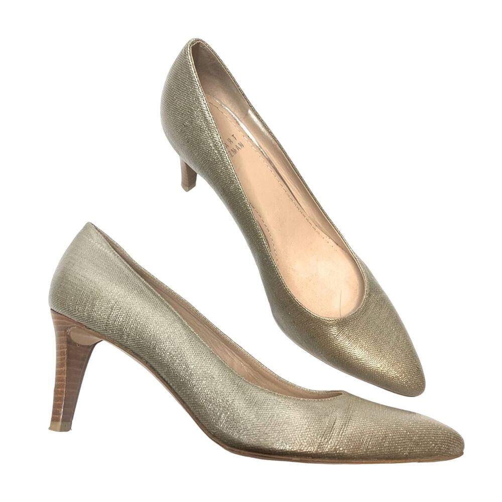 Stuart Weitzman pointy toe stiletto heels‎
